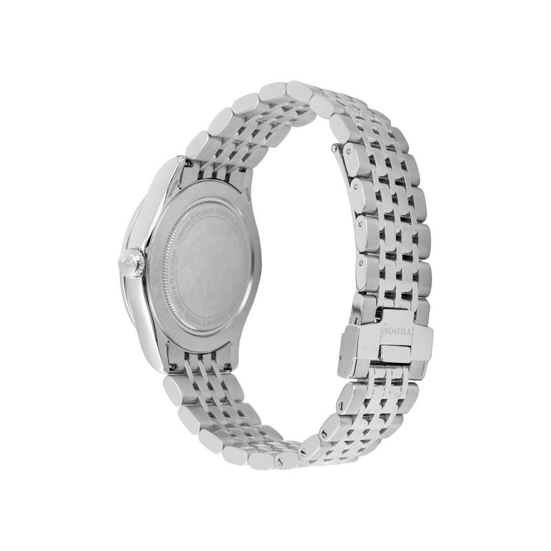 Tudor 1926 Serie Automatik Mechanisches Uhrwerk Wasserdicht Datumsanzeige Relief Dekoration Uhr Herrenuhren Silber M91450-0001