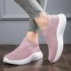Pantofi sport de bărbați Pantofi sport casual Toamnă Talpă groasă Rezistent la uzură Modă Versatil Negru Alergare Plasă Șosete Pantofi vulcanizați