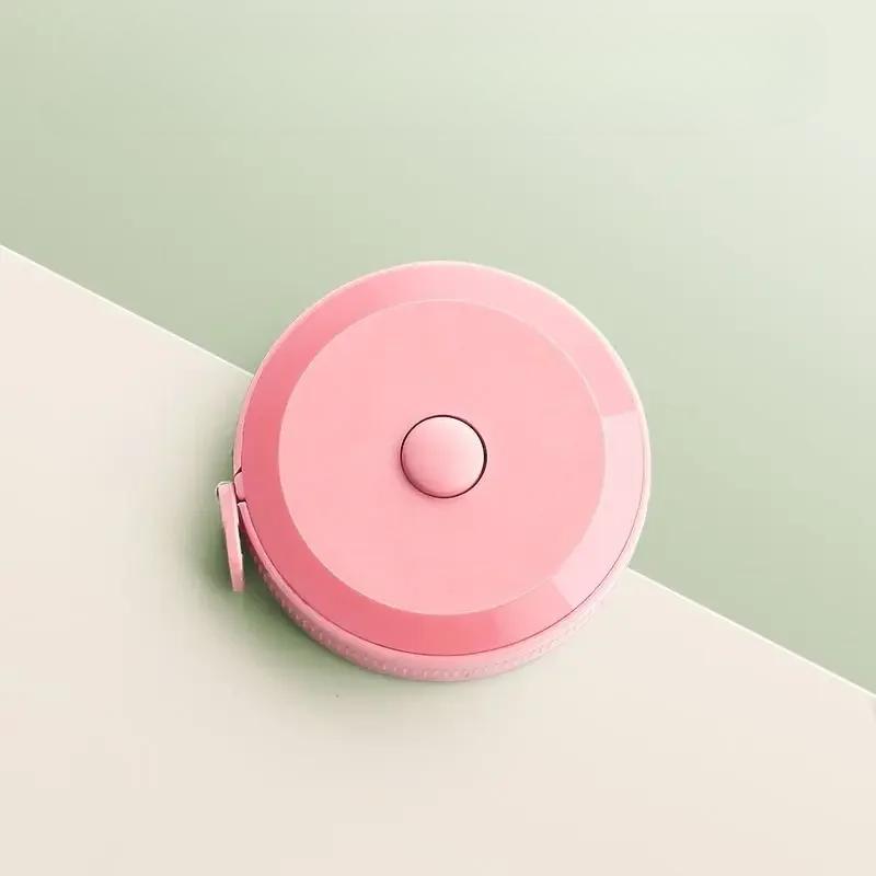 2M Macaron Color Tape Measure Multi-functional Portable Soft Ruler for Body Weight Loss Height Measurement Sewing Flexible Ruler