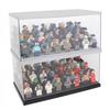 Building Block Display Case With Acrylic Transparent Dustproof Cover For Storage And Diy Projects