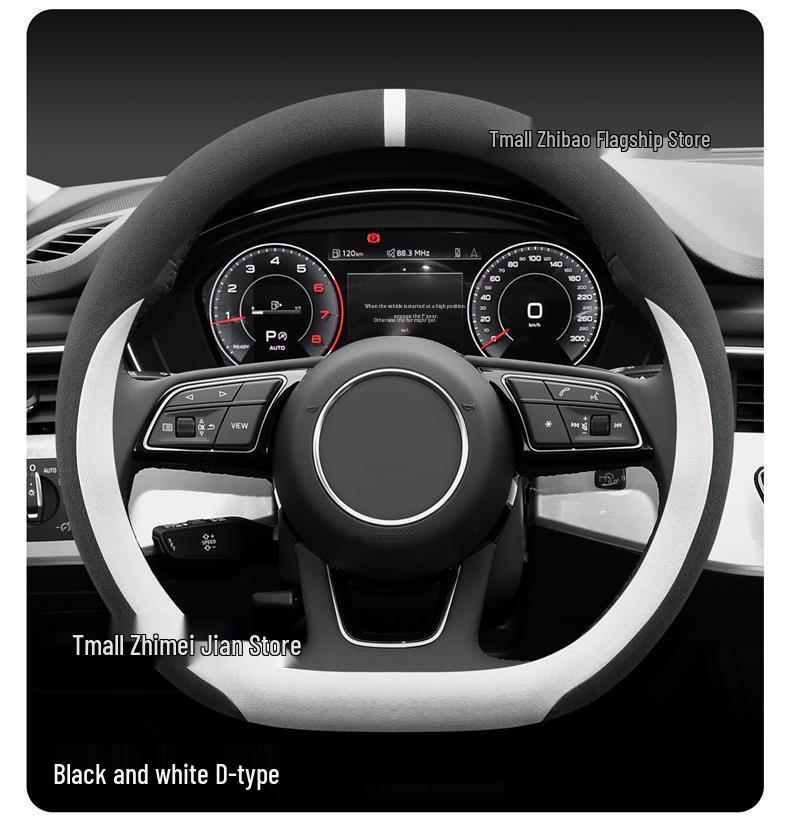 Changan Lumin 25/26 Models Winter Plush Steering Wheel Cover