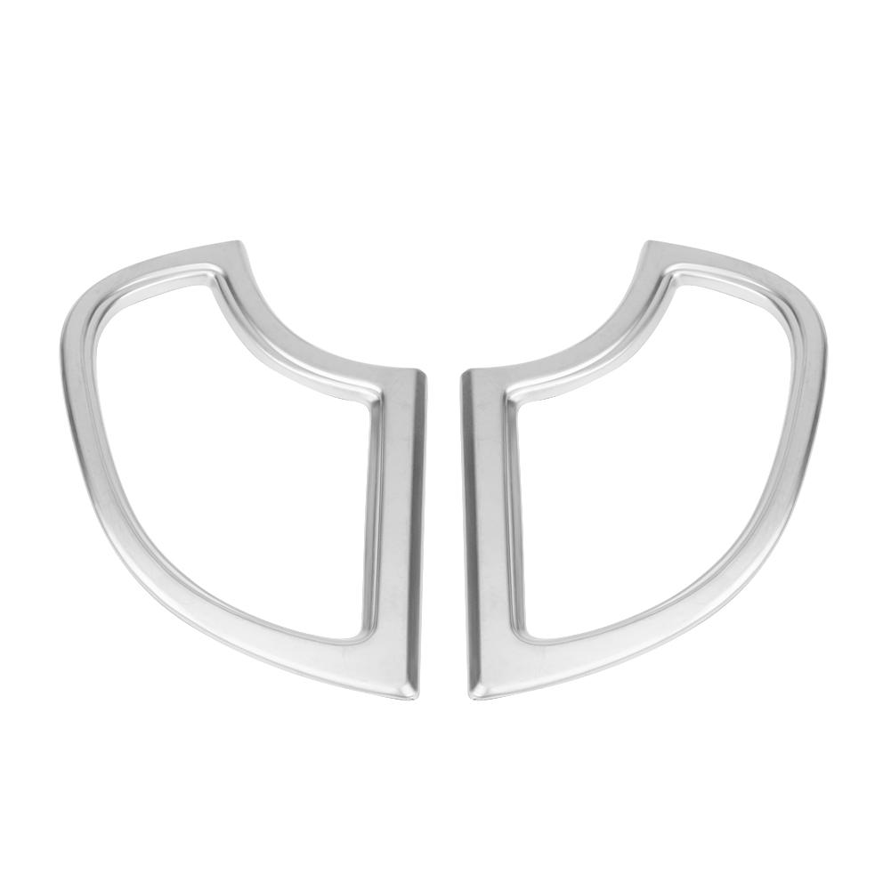 

2 шт. автомобильная хромированная накладка на приборную панель кондиционера ABS для Mercedes Benz W222 S Class 1417