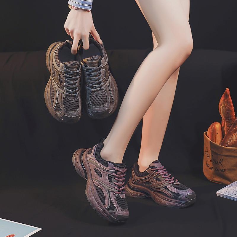 Dad shoes women's spring new student versatile platform casual sports shoes women's lightweight running shoes 88