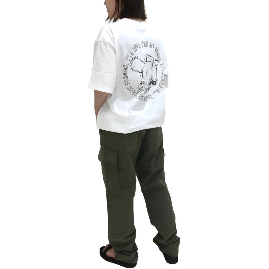 UNIQLO Chainsaw Man Collaboration Series Pochita Dog Graphic Print Short Sleeve T-Shirt Unisex Tops White 462908-00