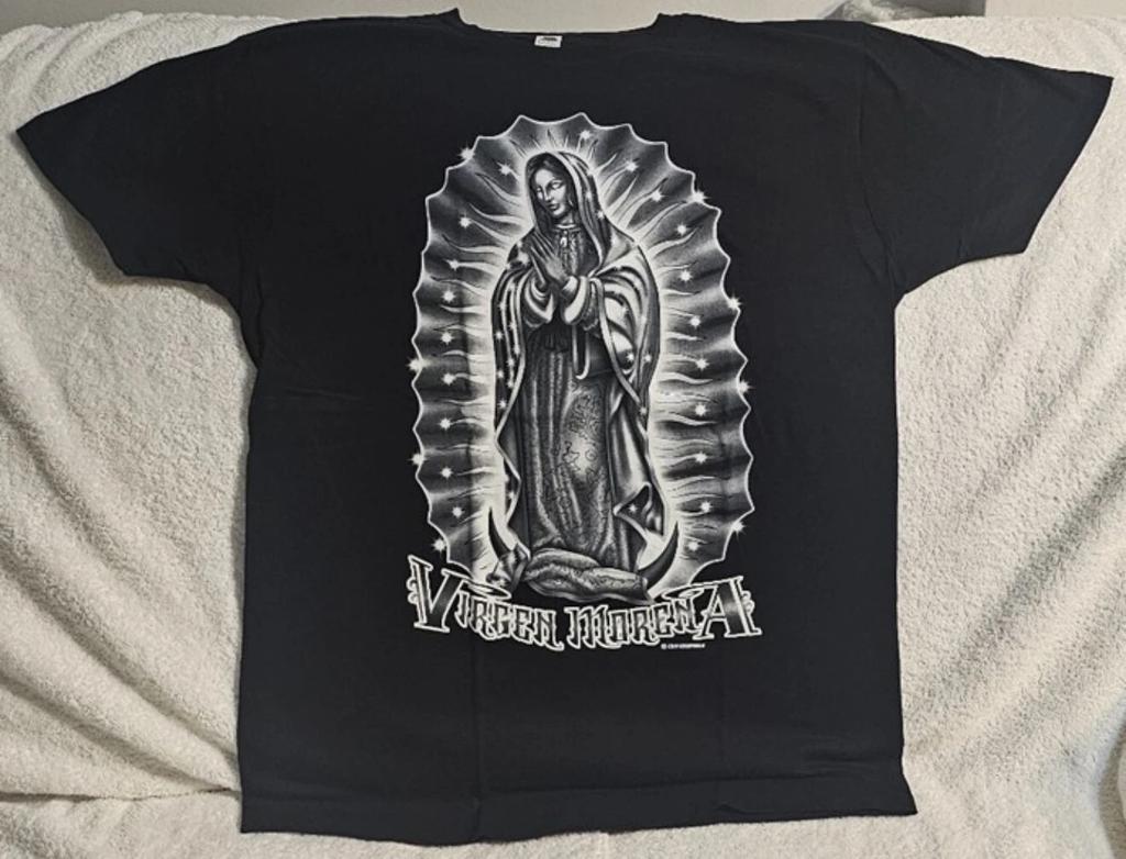 UNSERE DAME VON GUADALUPE JUNGFRAU MARIA BETE VIRGEN MORENA STERN RELIGIÖSES T-SHIRT