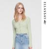 ELLASSAY Women's Slim-Fit Short Knit Cardigan