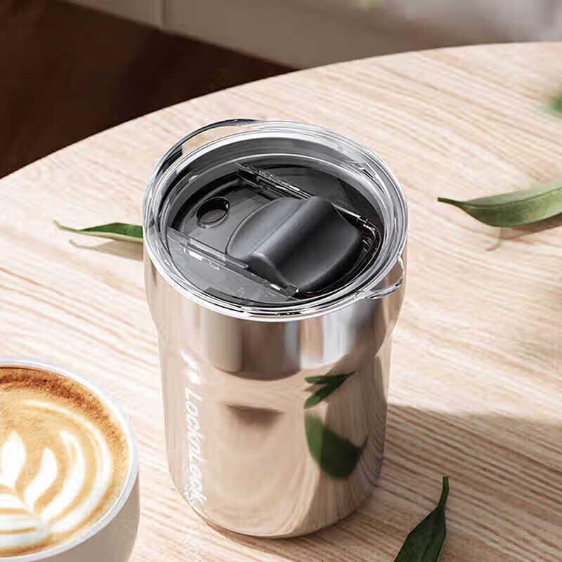 LocknLock Mirror Insulated Travel Coffee Mug 380ml