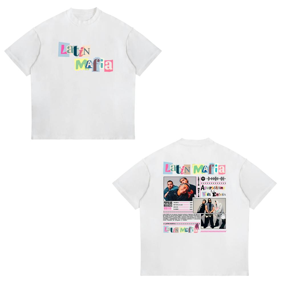 Latin Mafia No Me Siento Mal Graphic Print Tshirt Unisex Women Casual 100 Cotton Oversized T Shirts Summer ONeck Fashion T Shirt