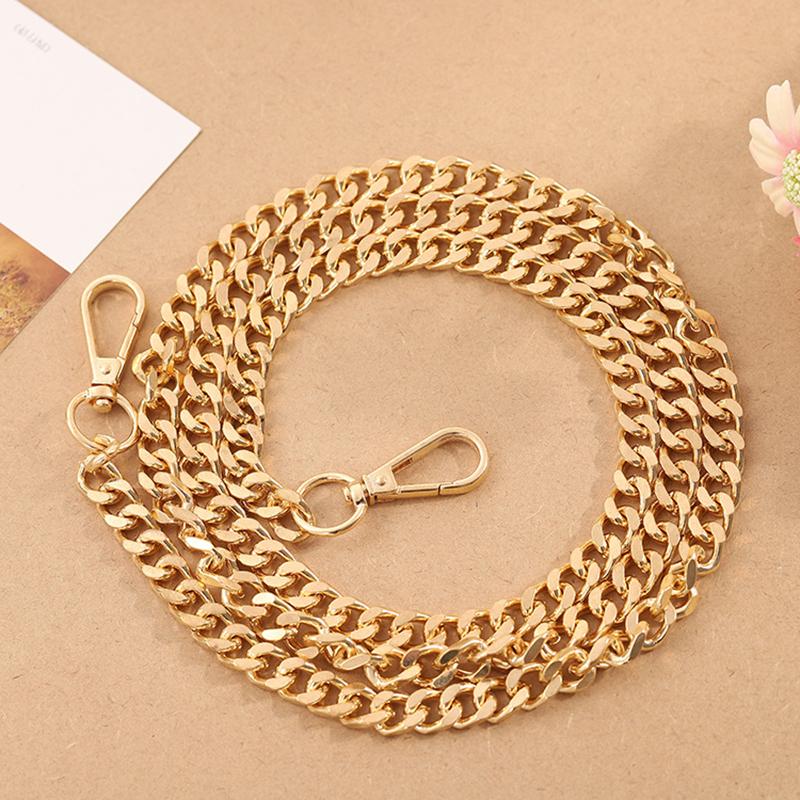 Yogodlns Zinc Alloy Gold Diy Handmade Simple Chain Metal Wrap Chain Underarm Shoulder Strap Replacement Strap