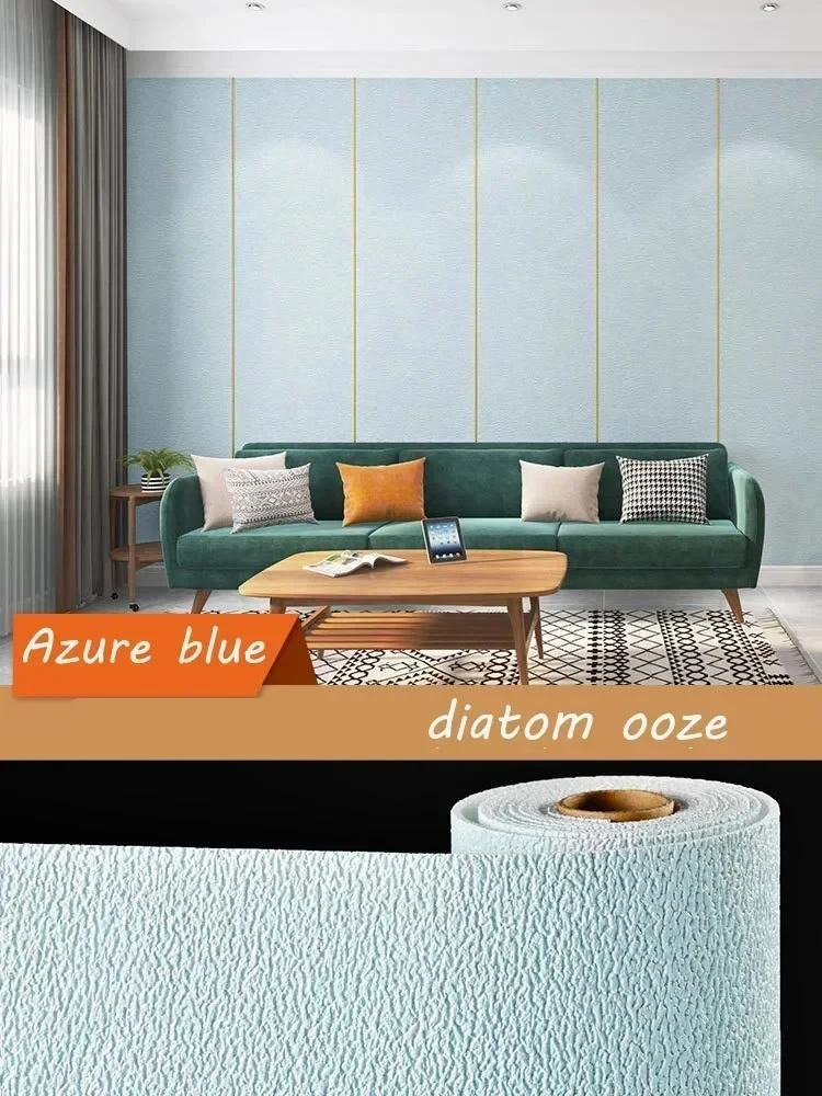 50cmX2.8M/10M 3D Selbstklebende Isolierung Tapete Wasserdicht Feuchtigkeitsbeständig Schallschutzpaneel Decke TV-Hintergrund Dekoration