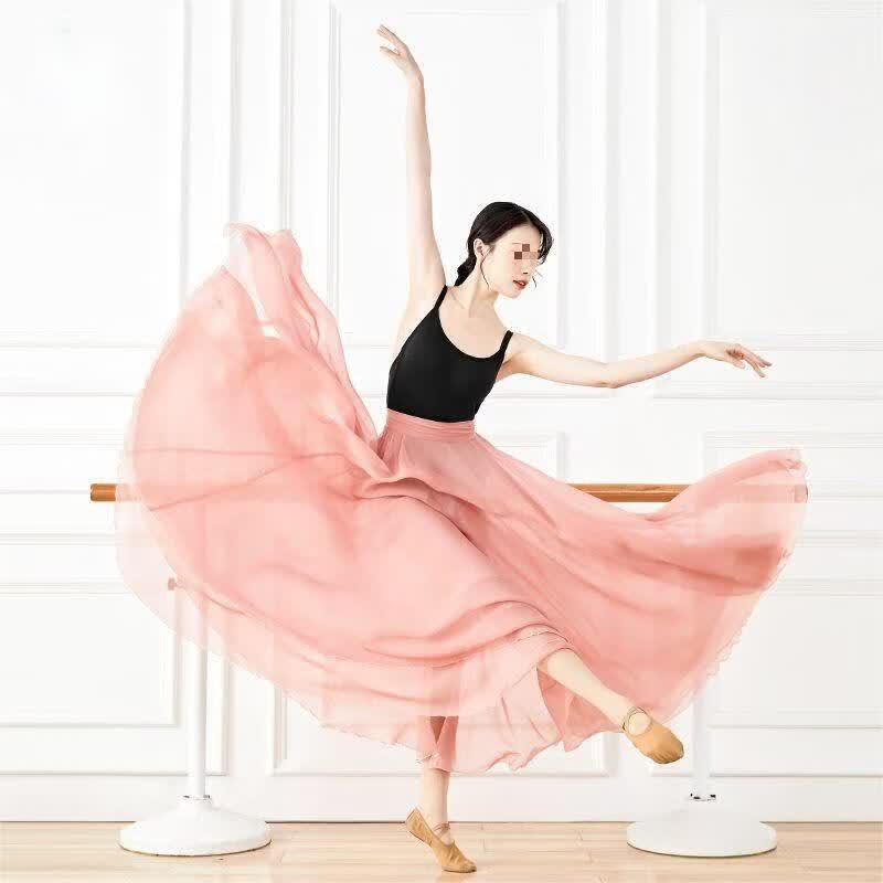 Modern Dance 720-Degree Flowy Performance Skirt One Size