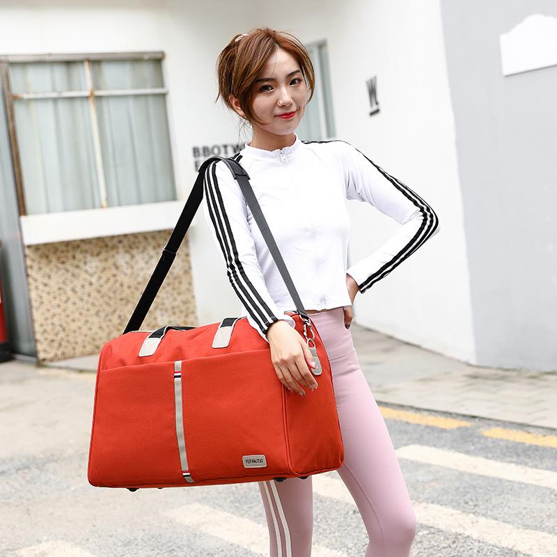 Cross-border Oxford Cloth Travel Bag, Casual Fashion Sports and Yoga Bag, Short Trip Luggage