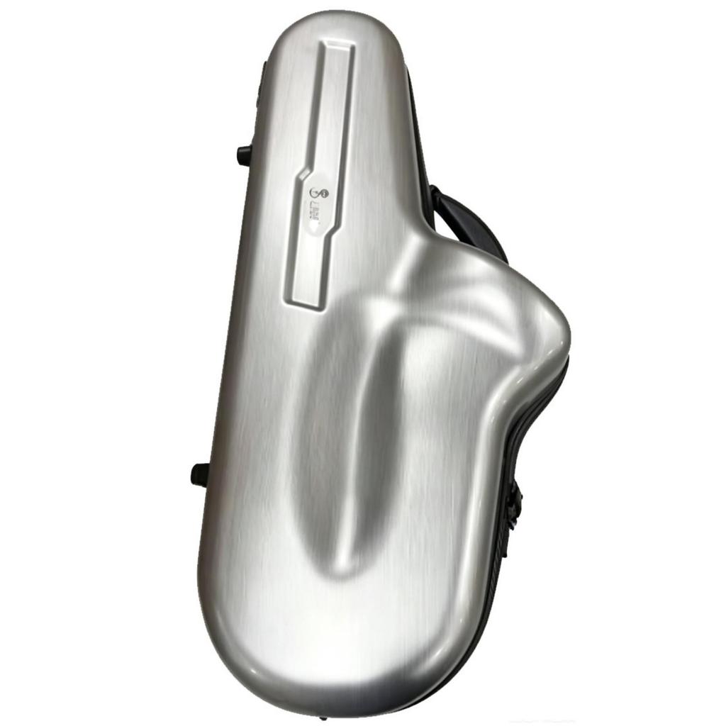 Alto Saxophone Case with Backpack Straps Fiberglass for Rehearsals, Saxophonists