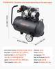 VEVOR Air Compressor, 8 Gallon Steel Tank, 1HP 2.2 CFM@90 PSI Oil Free Air Compressor & Max. 120PSI Pressure