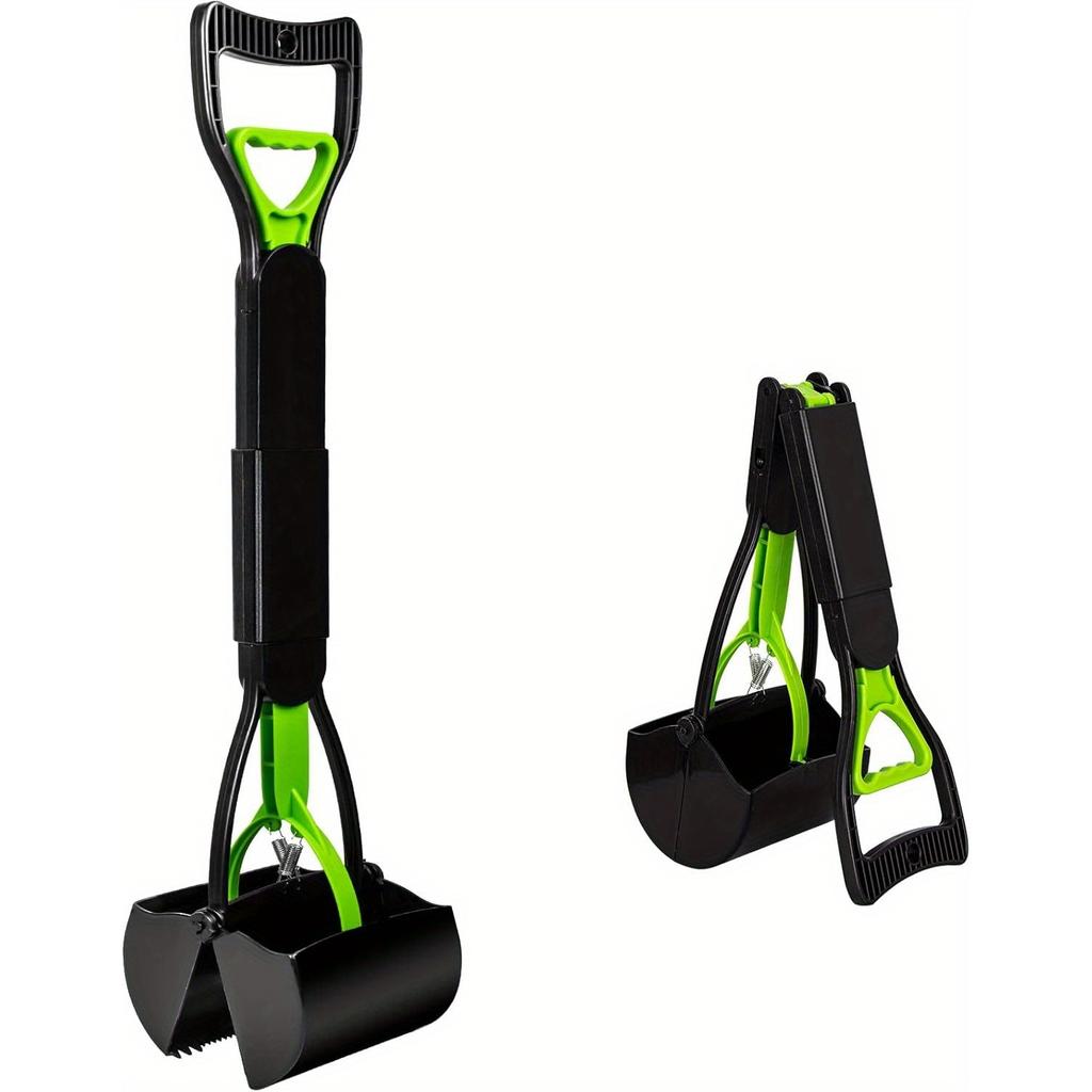 Pet Pick-up Can Be Folded with A Long Handle of 70cm. Dog Clamp Toilet. Pet Cleaning Supplies. Dog Shit Clamp Toilet Pick-up