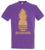 Ananas T-Shirt Pina Hawaii Hawai Fun Island Bar Strand Meer Cocktail Colada