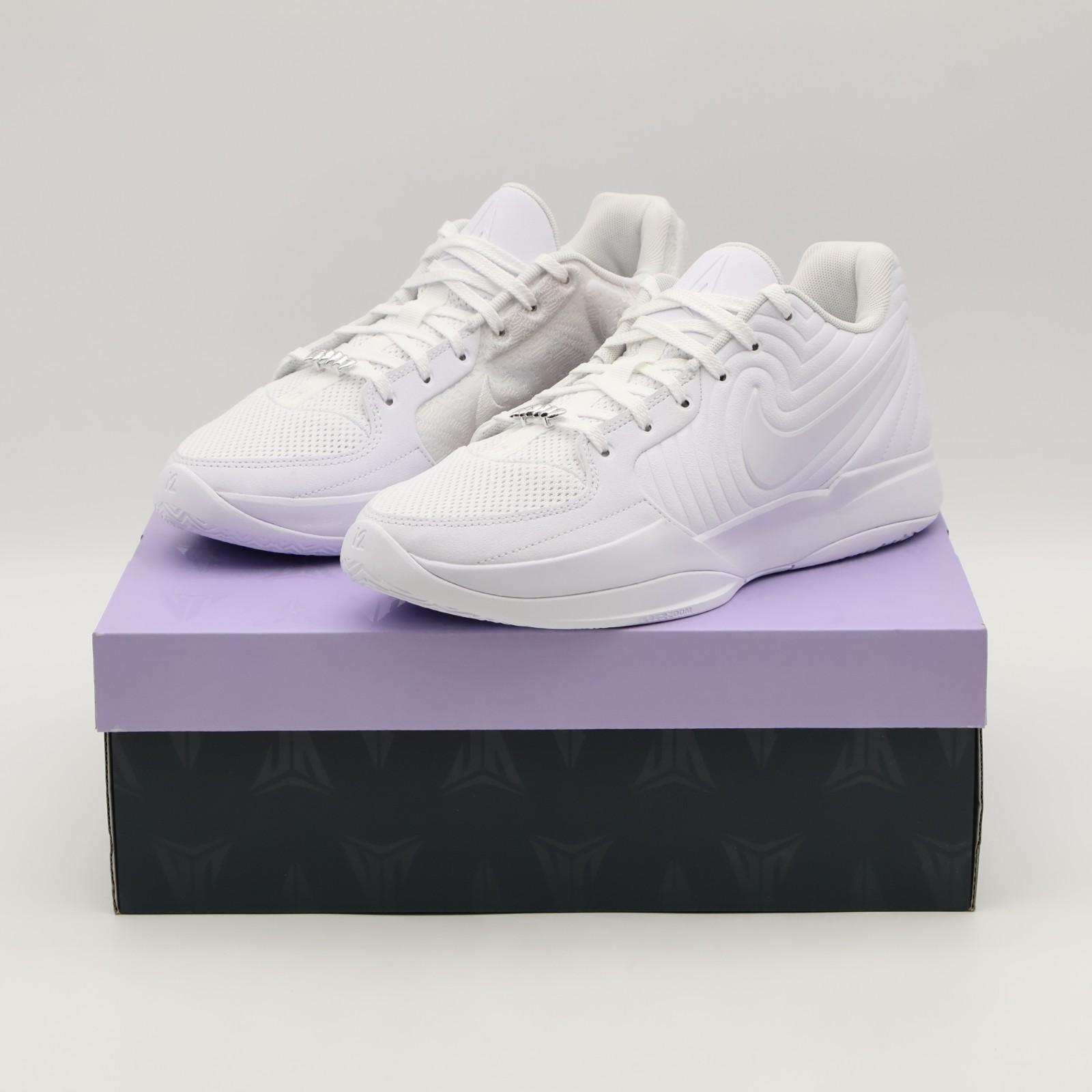 HQ8512-100 Nike Ja 2 Triple White (HQ8513-100/HQ8512-100) (Men s) 10.5