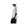 Y-3 Striped Logo Crew Neck Loose Fit T-Shirt Men Tops White JM7845