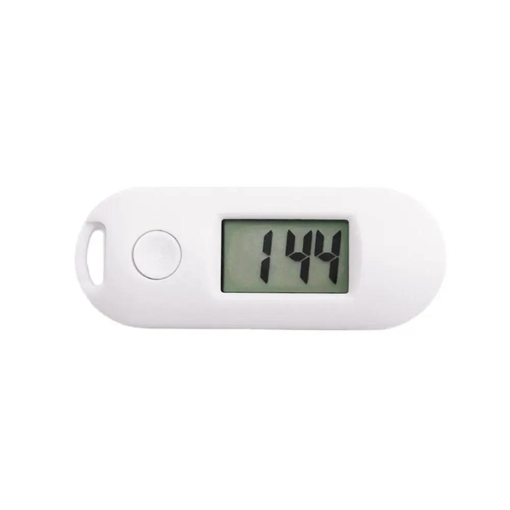 Mini Digital Electronic Clock Small Wall Watch Study Library LCD Display Luminous Key Ring Watch