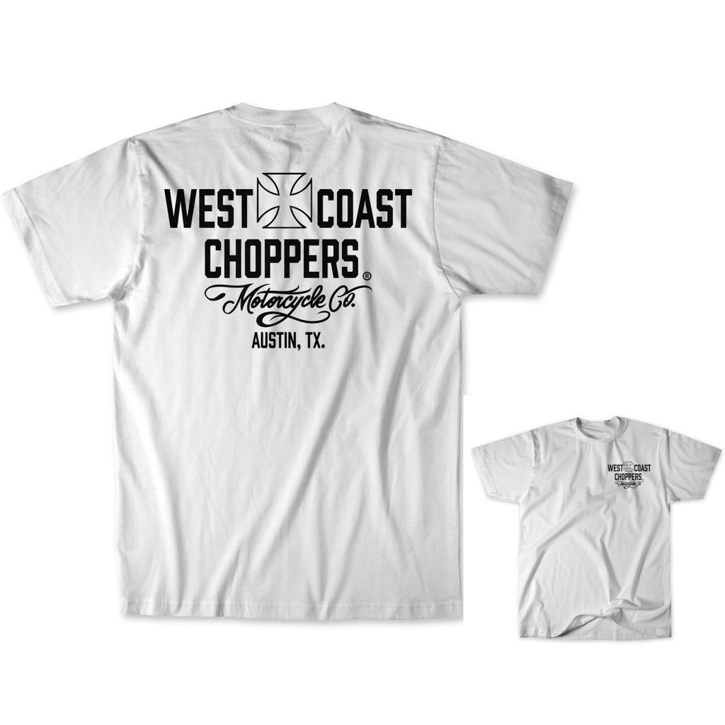 Undisclosed Wcc West Coast Choppers Retro Motorcycle Brand Graphic Tee Cotton Unisexs Unisexs Tshirt Streetwear
