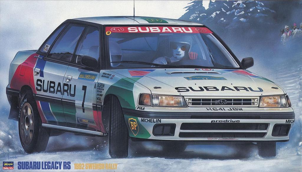 Hasegawa Subaru Legacy RS 1992 Swedish Rally Plastic Model Kit 20290 1/24