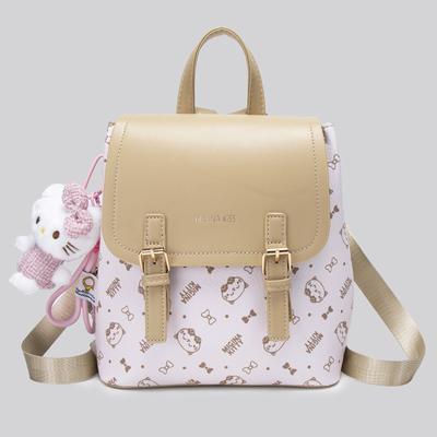 New Cartoon Backpack Women's Trend Fashion Travel Bag New Retro Printing Student Bag Fashion