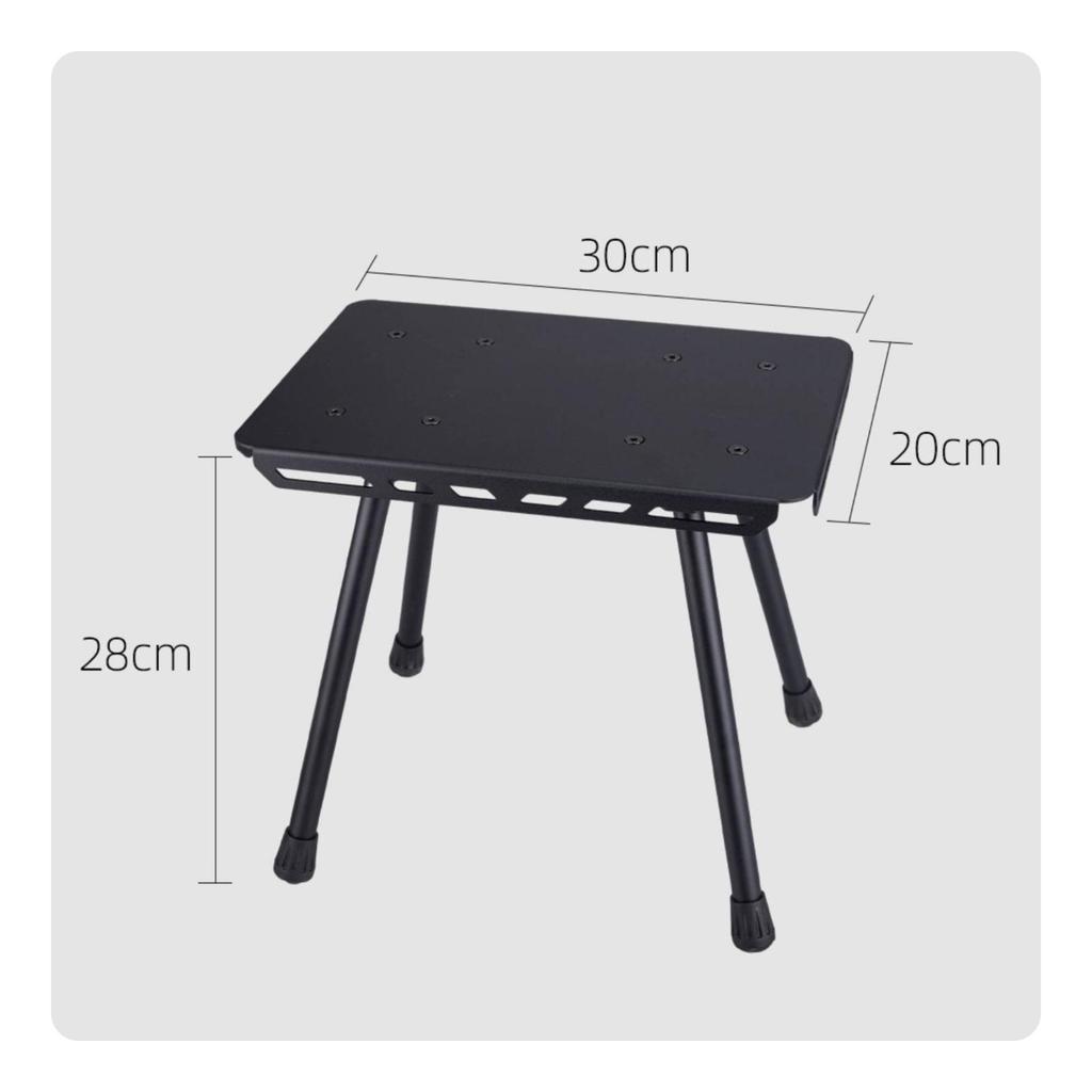 Folding Stool with Carry Bag LowProfile Carrying Compact Seat for Campers, Anglers,