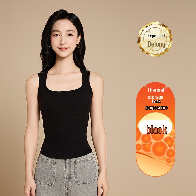 

Vichy Женский бесшовный теплый жилет большого размера с чашками L [105-120 lbs]