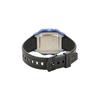 Casio YOUTH Series - Silicone Small Square 100 Meters Waterproof Quartz Movement Resin Strap Japanese and Korean Watch Men's Watch Blue W-800HM-2A