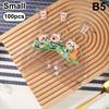 100Pcs Cute Cartoon Triangle Rice Ball Packing Bag Seaweed Sushi Mould Bag Sushi Bento Accessories Seaweed Rice Ball Sushi Bag