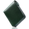 Men's Bi-fold Wallet, Made In Tochigi, Japan, Leather, YKK Zipper, Crafted by Top Leather Artisans,