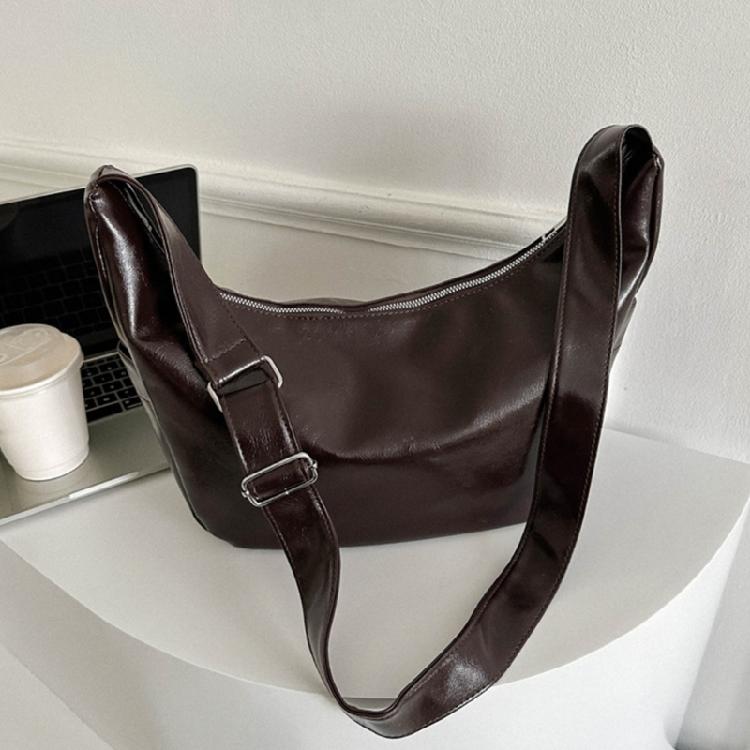 PU Leather Crossbody Sling Bag Crossbody Shoulder Bag Adjustable Strap Handbag