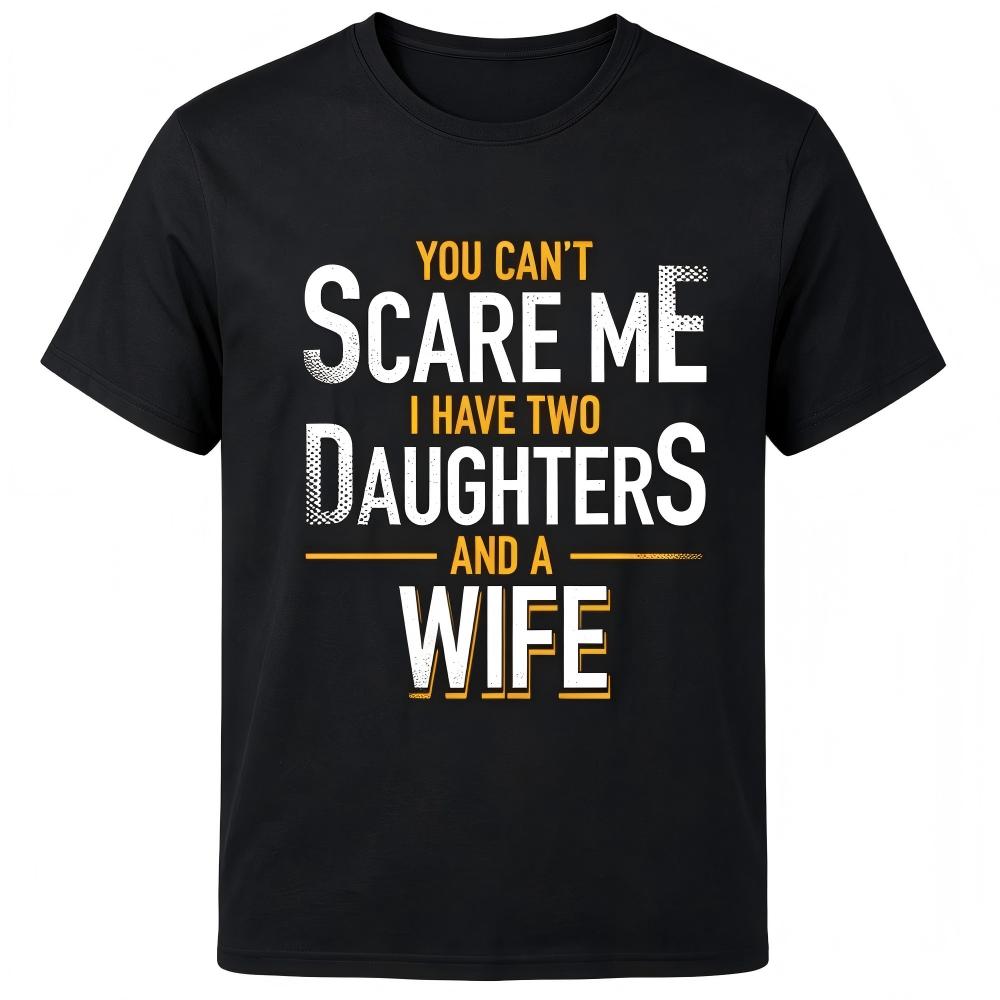 Funny Family Quote Graphic Print Men’s Casual T‑Shirt