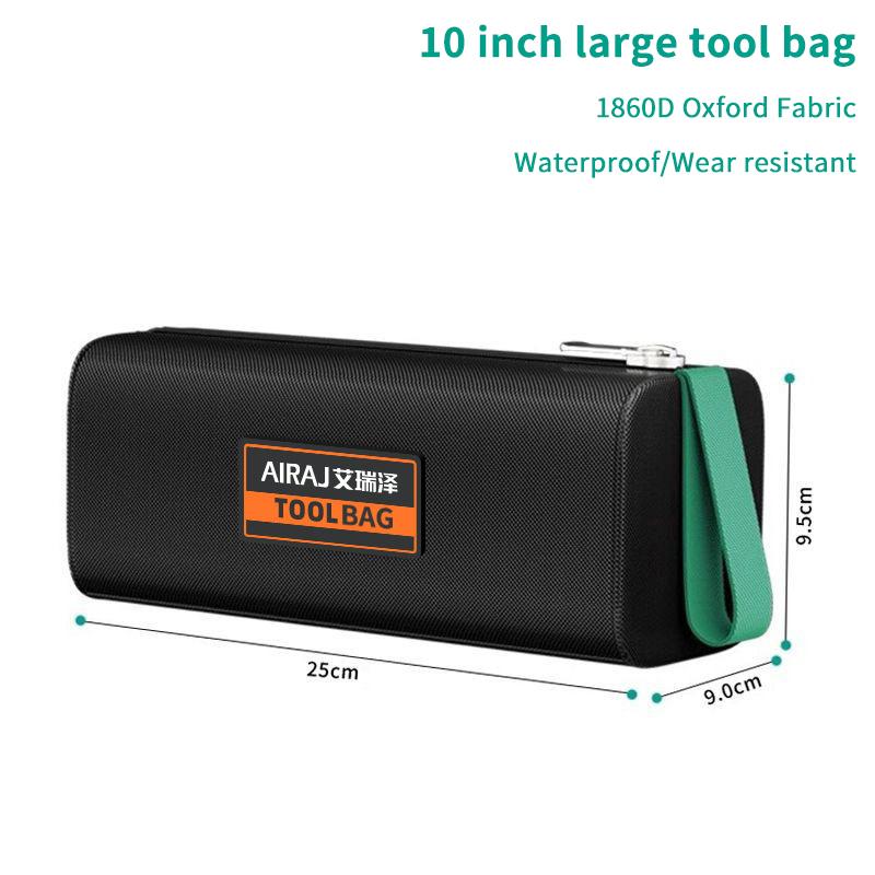 

1 Set Electrician Woodworking Portable Tool Bag Multifunctional Storage Electrician Wear Resistant Thickened Canvas Tool Bag