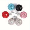 1Pc Shiny Handle Glass Knobs Handle Cabinet Drawer Wardrobe Door Pulls Furniture Accessories