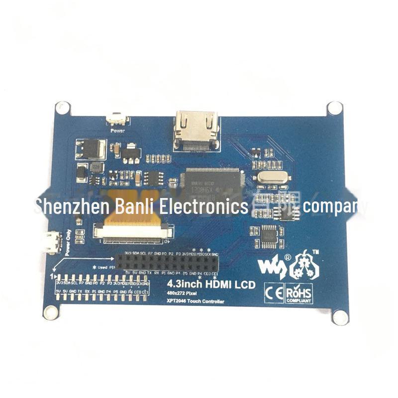

Raspberry Pi 4.3-Inch Portable LCD Touchscreen: More Compact Than 5-inch or 7-inch Screens, Compatible with Zero/3B+. Spot Ear