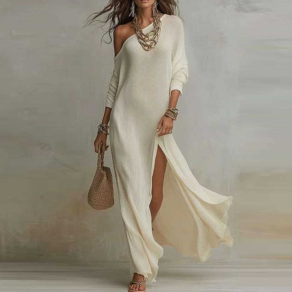 Gestreiftes Damen-Hemdkleid, kurzärmelig, mit Knopfleiste, lässig, locker geschnitten