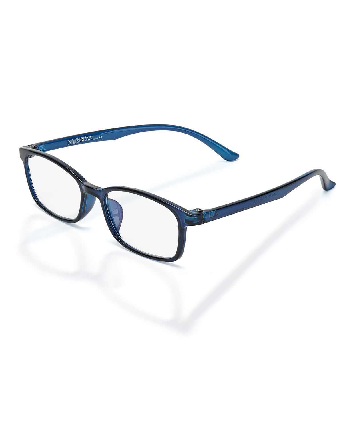 Stylish Reading Glasses for Men and No Marks on the Portable Reading Blue Light UV Hard Case Model Magnification [GO!GRM] Women, Nose, Glasses,