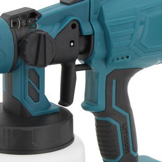 Cordless Paint Sprayer with Detachable Tank 3 Spray Patterns Adjustable Flow Control Battery Powered Handheld Paint Sprayer