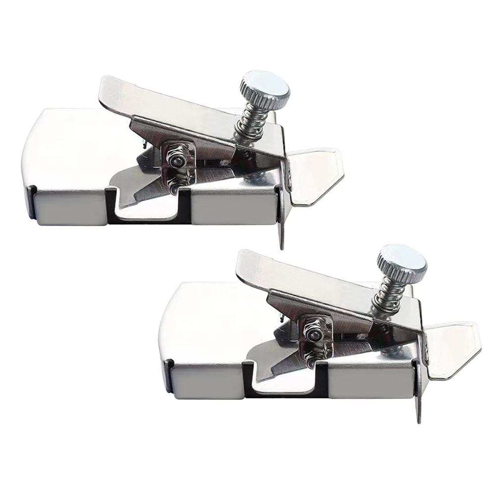 Magnetische Nahtführung für Nähmaschinen, multifunktionales Nählineal für gerade Säume, universelle Nähmaschinenaufsätze