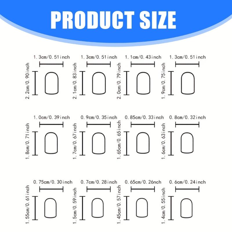 24 Pcs French Tip Press On Nail Short Square False Nail Colorful Flowers Acrylic Nail Glossy Full Cover Stick on Nail