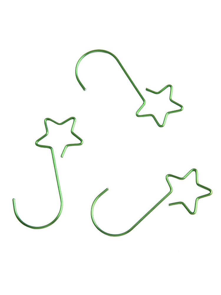 Holiday Ornament Hangers Christmas Ornaments Hooks Sturdy Wire Hooks Versatile Hanging Hooks 0.7 Inch Hook Opening