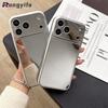 Ins Style Silver Mirror Phone Case For Samsung Galaxy A56 A55 A54 A53 A52 A52S A36 A35 A34 A33 A32 A17 A16 A15 F15 Cover