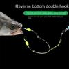 Ready-Made Carp Fishing Hair Rigs, Double Hook Suspension Anti-Bottom Design, High Carbon Steel Fishing Hooks Fishing Accessories