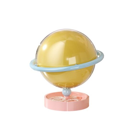 Storage Box Spherical Candy Container with Two-layer Storage Design Organizer for Bedroom Living Room