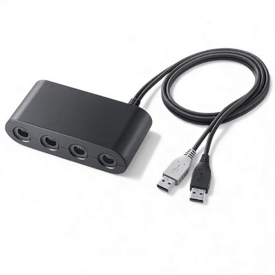[K&SGAMER] GameCube Controller Connection Tap for Switch 1 & 2, Wii U, and Super Smash Bros.