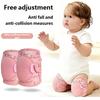 1Pair Shock Absorbing Toddler Knee Guards Knee Pads for Enhancing Safety on Hard Tile or Outdoor
