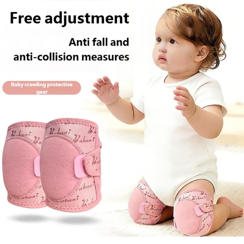 1Pair Shock Absorbing Toddler Knee Guards Knee Pads for Enhancing Safety on Hard Tile or Outdoor