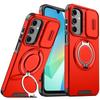 For Samsung Galaxy A55 A54 A35 A16 A15 A13 A06 A05 A05S Magnetic Finger Ring Holder Military Protective Case