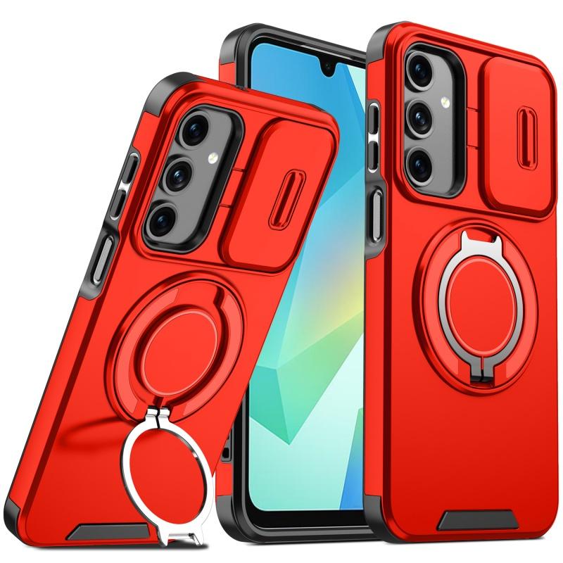 For Samsung Galaxy A55 A54 A35 A16 A15 A13 A06 A05 A05S Magnetic Finger Ring Holder Military Protective Case